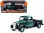 1937 Ford Pickup Truck Green and Black 1/24 Diecast Model Car by Motormax <h2>1937 Motormax</h2> <p>High-quality perfect for collectors enthusiasts. Features detailed interior exterior craftsmanship,