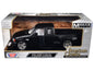 2001 Ford F-150 XLT Flareside Supercab Pickup Truck Matt Black with White Interior "Maxx Design" "American Classics" Series 1/24 Diecast Model Car by Motormax <h2>2001 Motormax</h2> <p>High-quality pe