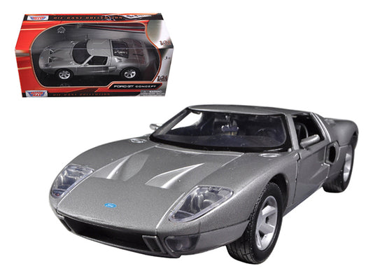 Ford GT Silver 1/24 T&y Diecast Car Model by Motormax