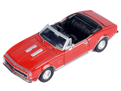 1967 Chevrolet Camaro SS Convertible Burgundy 1/24 Diecast Model Car by Motormax <h2>1967 Motormax</h2> <p>High-quality perfect for collectors and enthusiasts. Features detailed interior exterior craf