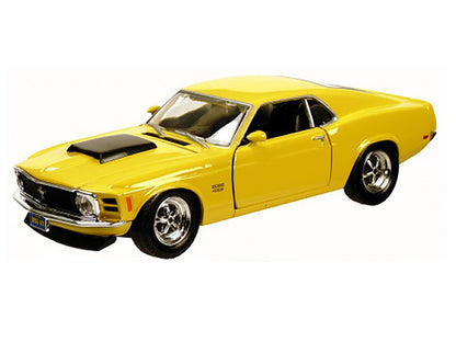 1970 Ford Mustang Boss 429 Yellow 1/24 Diecast Model Car by Motormax <h2>1970 Motormax</h2> <p>High-quality perfect for collectors and enthusiasts. Features detailed interior exterior craftsmanship, r