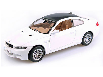 BMW M3 E92 Coupe White 1/24 Diecast Model Car by Motormax <h2>BMW Motormax</h2> <p>High-quality perfect for collectors and enthusiasts. Features detailed interior exterior craftsmanship, realistic pai