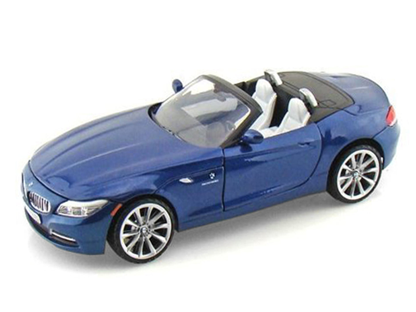 2010 BMW Z4 Convertible Blue 1/24 Diecast Model Car by Motormax