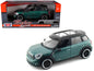Mini Cooper S Countryman Oxford Green 1/24 Diecast Car Model by Motormax
