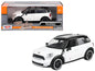 Mini Cooper S Countryman White 1/24 Diecast Car Model by Motormax