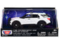 2022 Ford Police Interceptor Utility Plain White "Law Enforcement and Public Service" Series 1/43 Diecast Model Car by Motormax <h2>2022 Motormax</h2> <p>High-quality perfect for collectors enthusiast