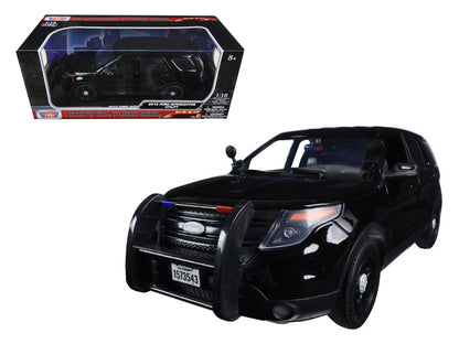 2015 Ford Police Interceptor Utility Special Service Plain Black 1/18 Diecast Model Car by Motormax <h2>2015 Motormax</h2> <p>High-quality perfect for collectors and enthusiasts. Features detailed int