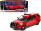 2015 Ford Police Interceptor Utility "Fire Marshal" Plain Red 1/18 Diecast Model Car by Motormax <h2>2015 Motormax</h2> <p>High-quality perfect for collectors and enthusiasts. Features detailed interi