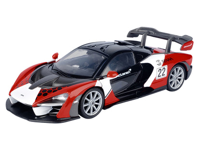 McLaren Senna #22 Black with Red and White Graphics "GT Racing" Series 1/24 Diecast Model Car by Motormax <h2>McLaren Motormax</h2> <p>High-quality perfect for collectors enthusiasts. Features detaile