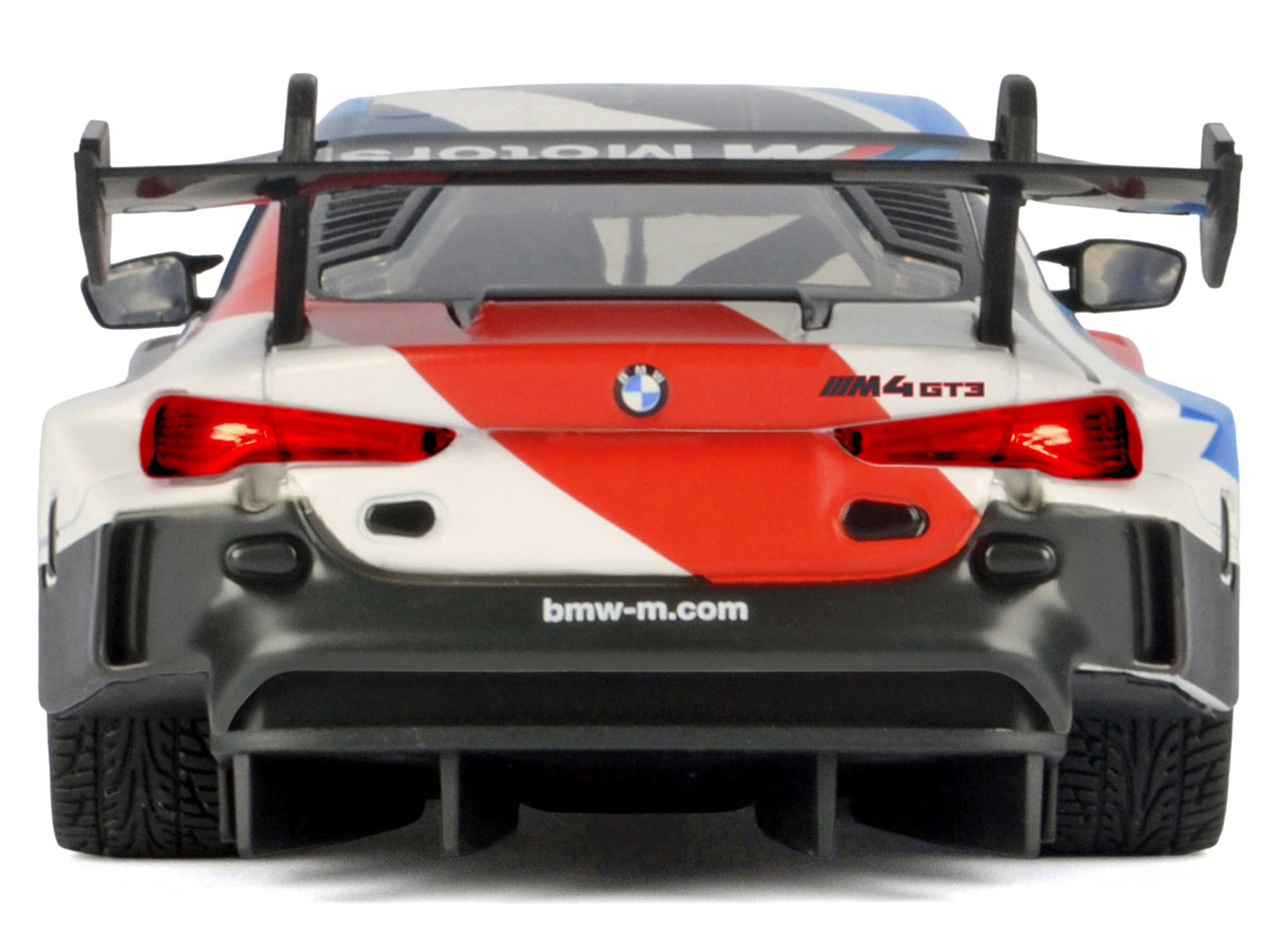 BMW M4 GT3 #1 White with Black Blue and Red Graphics "GT Racing" Series 1/24 Diecast Model Car by Motormax <h2>BMW Motormax</h2> <p>High-quality perfect for collectors enthusiasts. Features detailed i