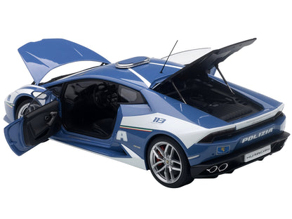 Lamborghini Huracan LP610 Police Car 1/18 Model by Autoart <h2>Lamborghini Autoart</h2> <p>High-quality diecast perfect for collectors and enthusiasts. Features detailed interior exterior craftsmanshi