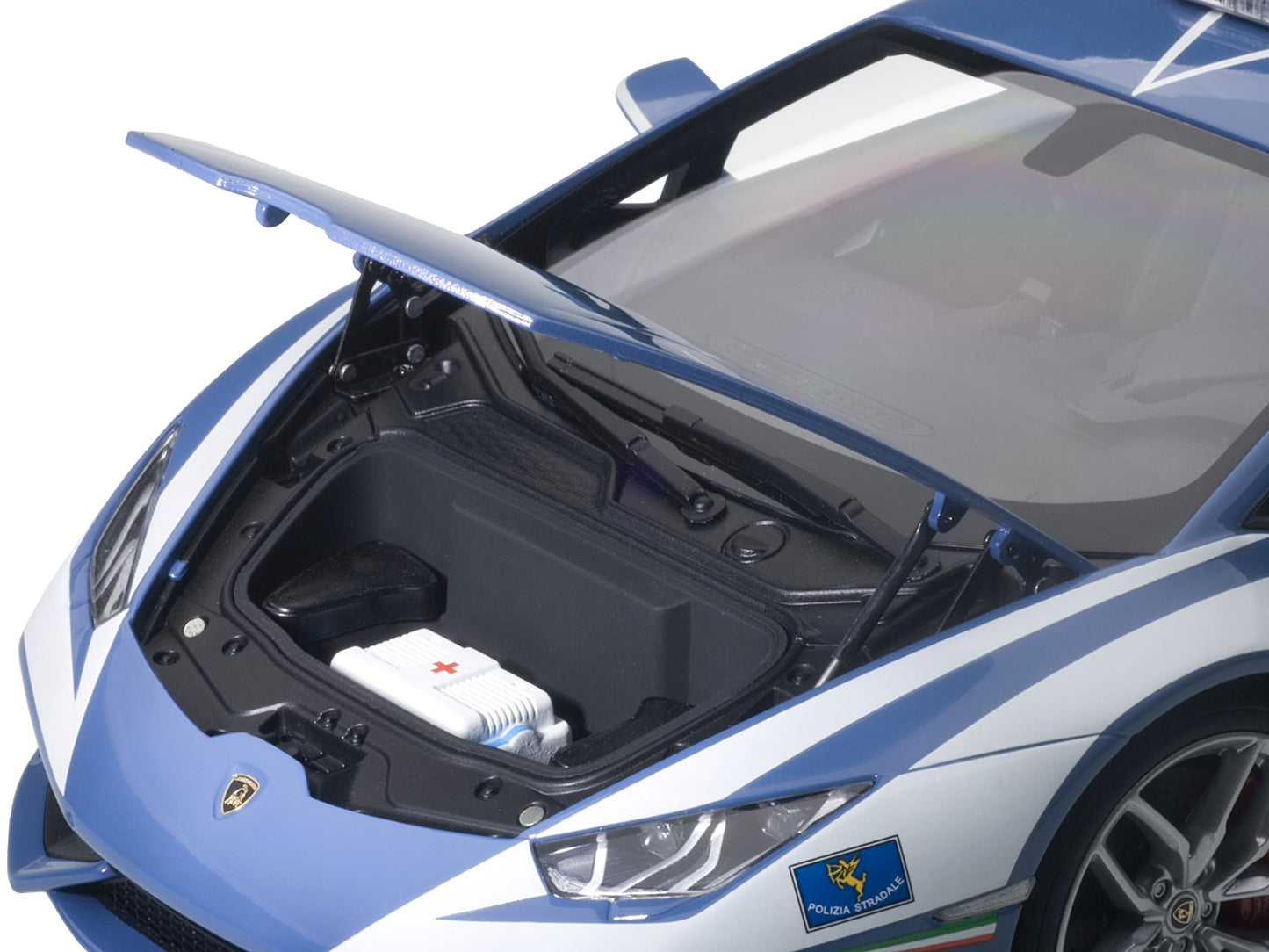 Lamborghini Huracan LP610 Police Car 1/18 Model by Autoart <h2>Lamborghini Autoart</h2> <p>High-quality diecast perfect for collectors and enthusiasts. Features detailed interior exterior craftsmanshi