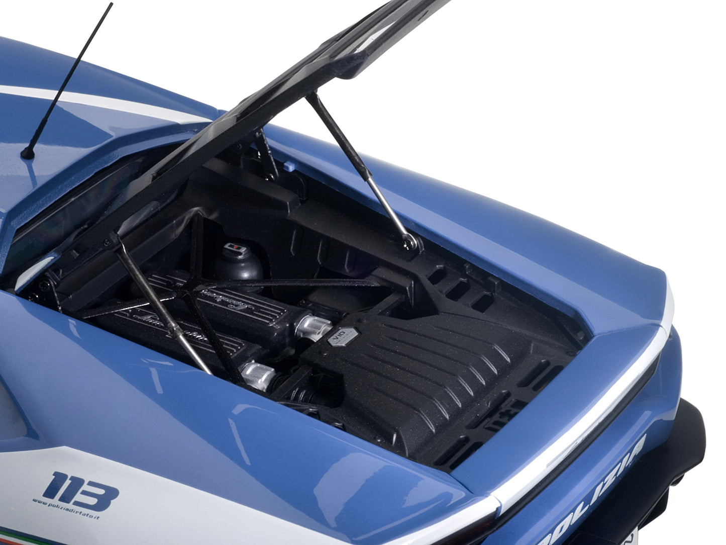 Lamborghini Huracan LP610 Police Car 1/18 Model by Autoart <h2>Lamborghini Autoart</h2> <p>High-quality diecast perfect for collectors and enthusiasts. Features detailed interior exterior craftsmanshi