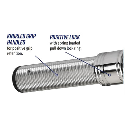 CDI Tools 3/8" Drive 5-75 Foot-Pound Dual Scale Micro-Adjustable Torque Wrench with Non-Slip Grip