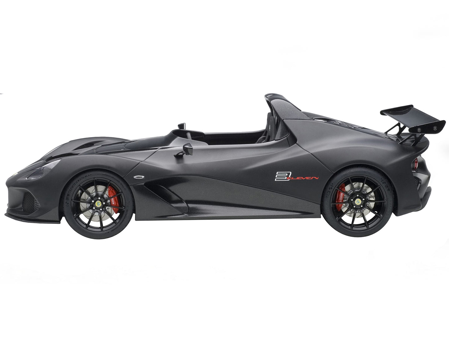 Lotus 3-Eleven Matt Black with Gloss Accents 1/18 Model Car by Autoart <h2>Lotus Autoart</h2> <p>High-quality diecast perfect for collectors and enthusiasts. Features detailed interior exterior crafts