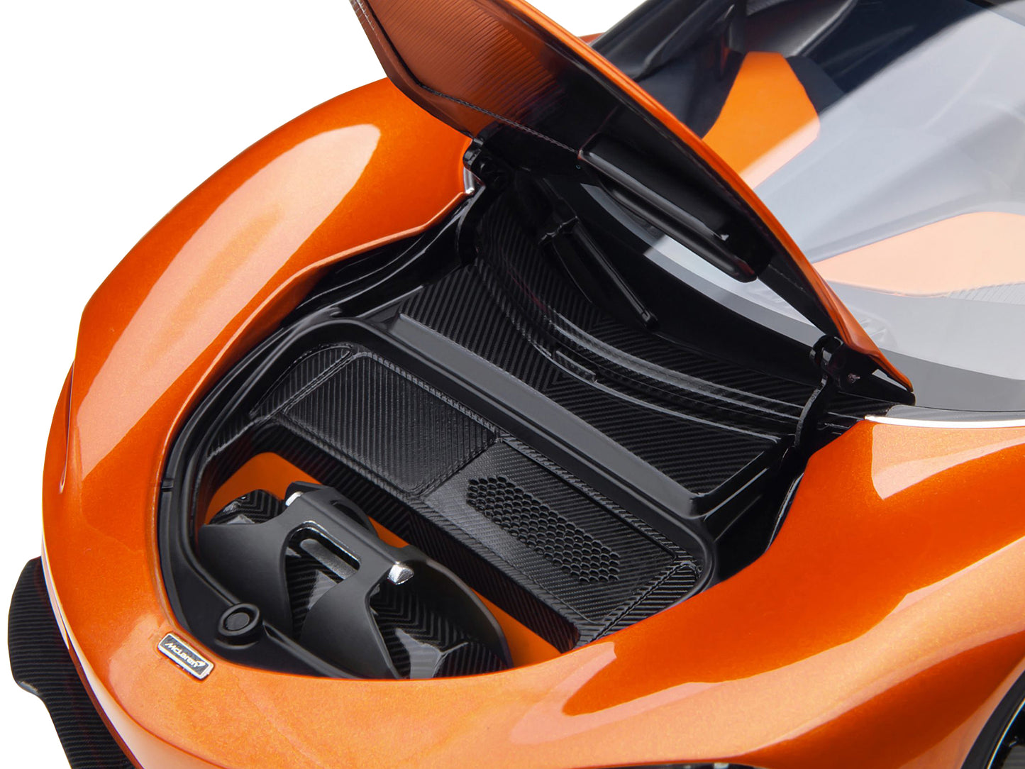 McLaren Speedtail Volcano Orange Metallic with Black Top and Suitcase Accessories 1/18 Model Car by Autoart <h2>McLaren Autoart</h2> <p>High-quality diecast perfect for collectors enthusiasts. Feature