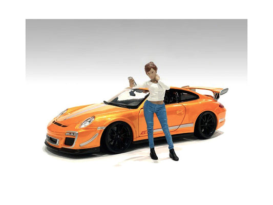 "Car Meet 1" Figurine I for 1/18 Scale Models by American Diorama <h2>"Car Diorama</h2> <p>High-quality diecast model car perfect collectors and enthusiasts. Features detailed interior exterior crafts