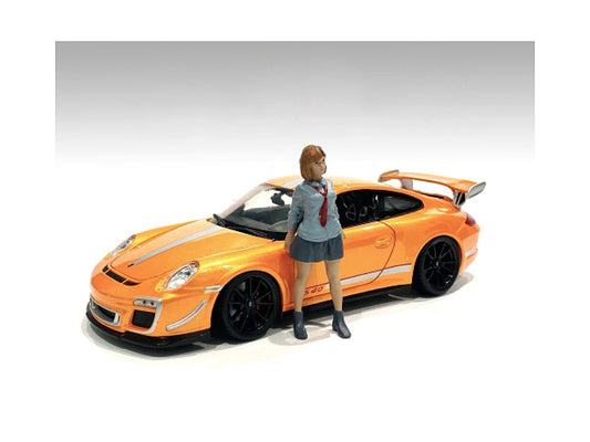 "Car Meet 1" Figurine V for 1/18 Scale Models by American Diorama <h2>"Car Diorama</h2> <p>High-quality diecast model car perfect collectors and enthusiasts. Features detailed interior exterior crafts