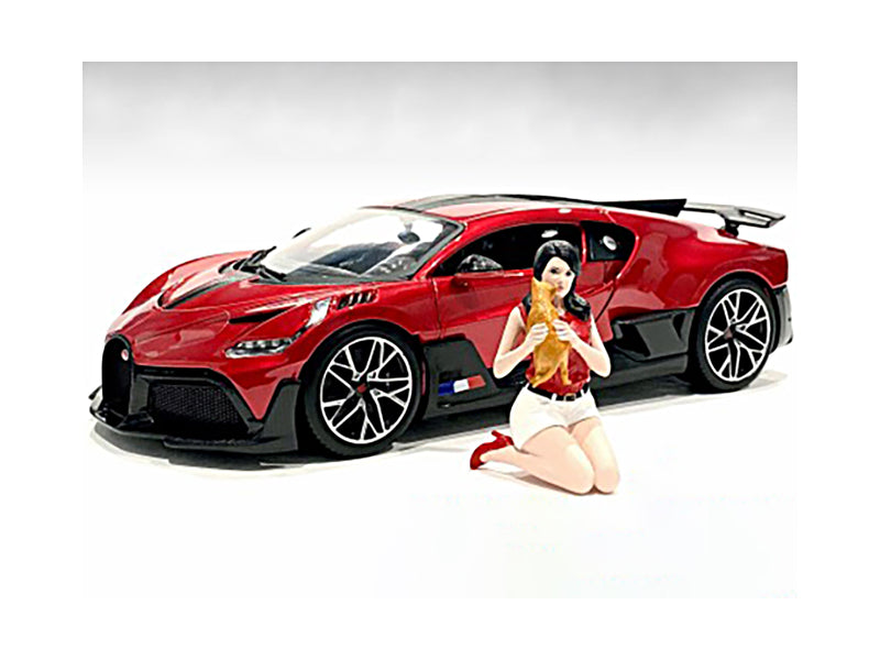 "Girls Night Out" Gigi with Cat Figurine for 1/18 Scale Models by American Diorama <h2>"Girls Diorama</h2> <p>High-quality diecast model car perfect collectors and enthusiasts. Features detailed inter