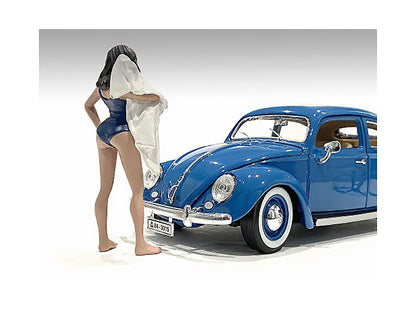 Beach Girl Katy Figurine for 1/18 Scale Models by American Diorama <h2>Beach Diorama</h2> <p>High-quality diecast model car perfect collectors and enthusiasts. Features detailed interior exterior craf