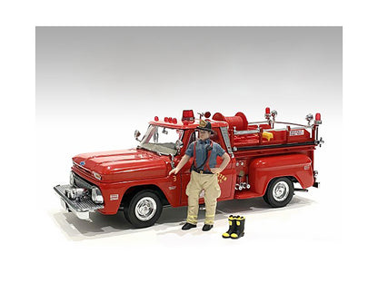 "Firefighters" Getting Ready Figure with Boots Accessory for 1/18 Scale Models by American Diorama <h2>"Firefighters" Diorama</h2> <p>High-quality diecast model car perfect collectors and enthusiasts.