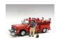 "Firefighters" Getting Ready Figure with Boots Accessory for 1/18 Scale Models by American Diorama <h2>"Firefighters" Diorama</h2> <p>High-quality diecast model car perfect collectors and enthusiasts.