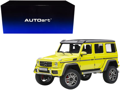 Mercedes Benz G500 4X4 2 Electric Beam/ Yellow 1/18 Model Car by Autoart <h2>Mercedes Autoart</h2> <p>High-quality diecast perfect for collectors and enthusiasts. Features detailed interior exterior c