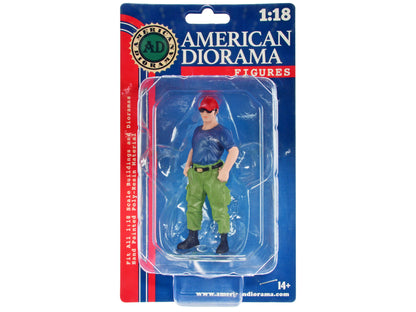 "Firefighters" Off Duty Figure for 1/18 Scale Models by American Diorama <h2>"Firefighters" Diorama</h2> <p>High-quality diecast model car perfect collectors and enthusiasts. Features detailed interio