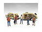 "Campers" 5 piece Figure Set for 1/18 Scale Models by American Diorama <h2>"Campers" Diorama</h2> <p>High-quality diecast model car perfect collectors and enthusiasts. Features detailed interior exter
