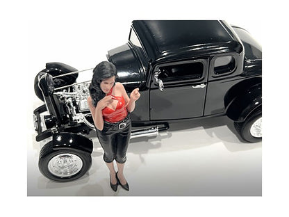 "Pin-Up Girls" Peggy Figure for 1/18 Scale Models by American Diorama <h2>"Pin-Up Diorama</h2> <p>High-quality diecast model car perfect collectors and enthusiasts. Features detailed interior exterior
