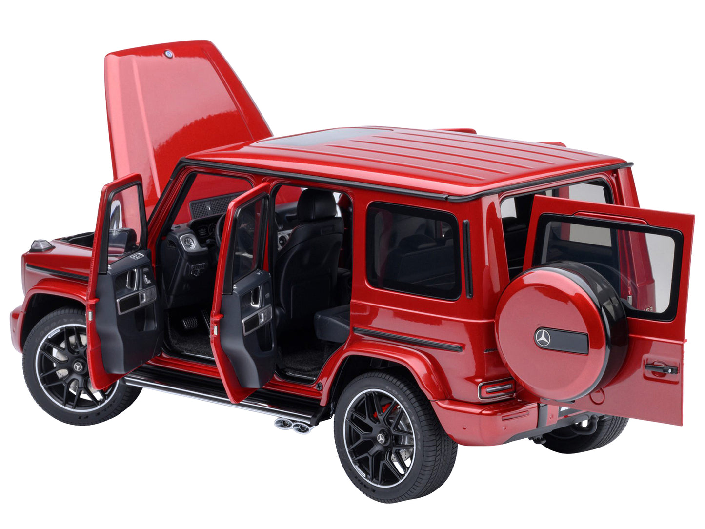 2019 Mercedes-Benz AMG G63 Cardinal Red Metallic 1/18 Model Car by Autoart <h2>2019 Autoart</h2> <p>High-quality diecast perfect for collectors and enthusiasts. Features detailed interior exterior cra