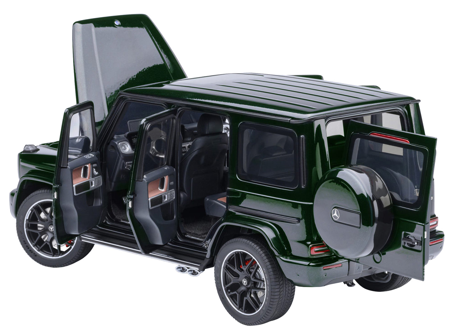 2019 Mercedes-Benz AMG G63 Emerald Green Metallic 1/18 Model Car by Autoart <h2>2019 Autoart</h2> <p>High-quality diecast perfect for collectors and enthusiasts. Features detailed interior exterior cr