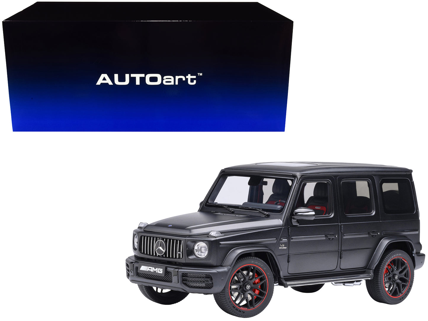 2019 Mercedes-Benz AMG G63 Matt Black 1/18 Model Car by Autoart <h2>2019 Autoart</h2> <p>High-quality diecast perfect for collectors and enthusiasts. Features detailed interior exterior craftsmanship,