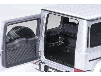 2019 Mercedes-Benz AMG G63 Iridium Silver Metallic 1/18 Model Car by Autoart <h2>2019 Autoart</h2> <p>High-quality diecast perfect for collectors and enthusiasts. Features detailed interior exterior c