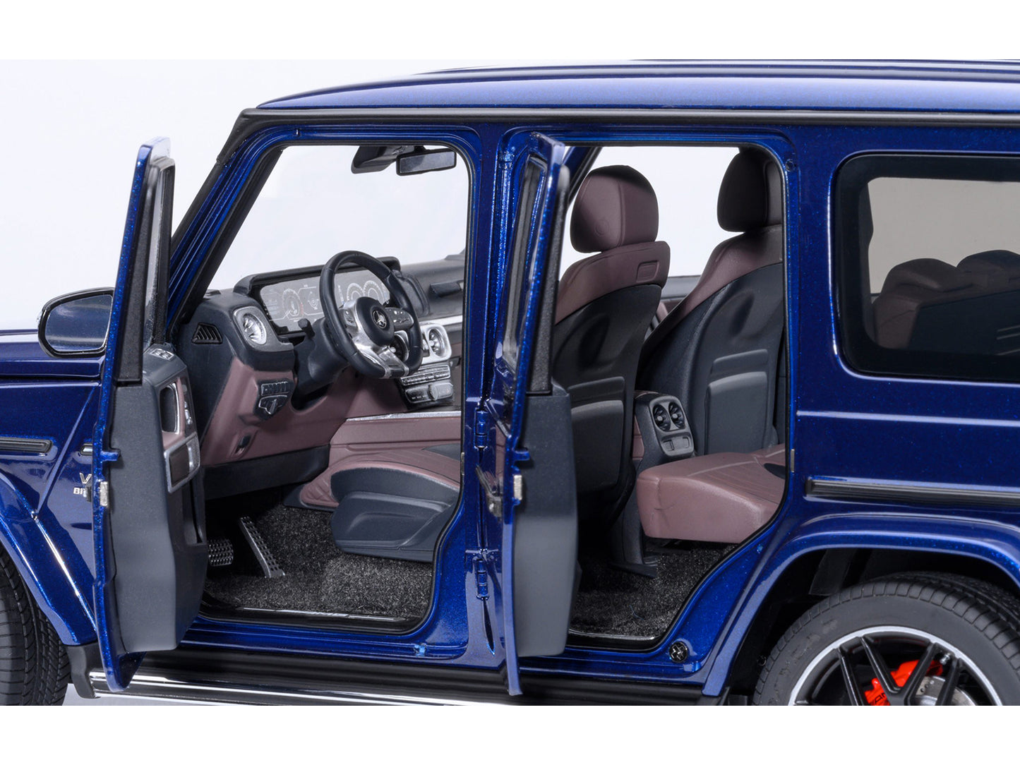 2019 Mercedes-Benz AMG G63 Brilliant Blue Metallic 1/18 Model Car by Autoart <h2>2019 Autoart</h2> <p>High-quality diecast perfect for collectors and enthusiasts. Features detailed interior exterior c