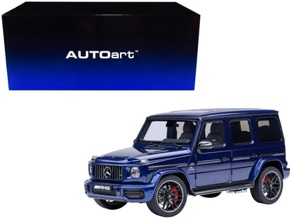 2019 Mercedes-Benz AMG G63 Brilliant Blue Metallic 1/18 Model Car by Autoart <h2>2019 Autoart</h2> <p>High-quality diecast perfect for collectors and enthusiasts. Features detailed interior exterior c