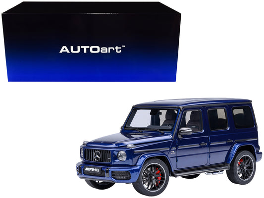 2019 Mercedes-Benz AMG G63 Brilliant Blue Metallic 1/18 Model Car by Autoart <h2>2019 Autoart</h2> <p>High-quality diecast perfect for collectors and enthusiasts. Features detailed interior exterior c