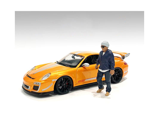 "Car Meet 1" Figurine IV for 1/24 Scale Models by American Diorama <h2>"Car Diorama</h2> <p>High-quality diecast model car perfect collectors and enthusiasts. Features detailed interior exterior craft