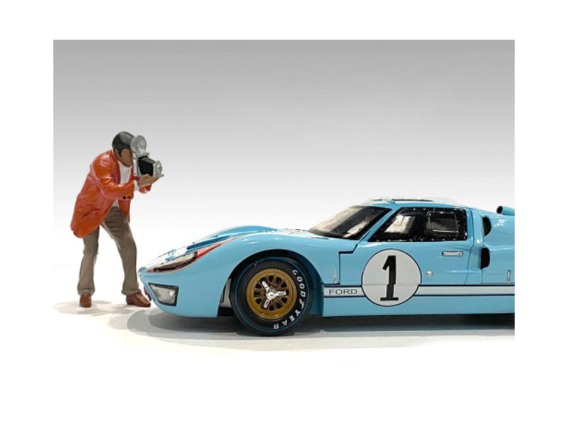 "Race Day 1" Figurine III for 1/24 Scale Models by American Diorama <h2>"Race Diorama</h2> <p>High-quality diecast model car perfect collectors and enthusiasts. Features detailed interior exterior cra