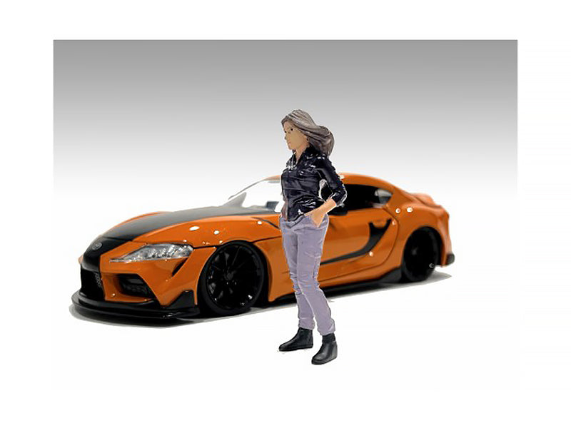 "Car Meet 3" Figurine 5 for 1/24 Scale Models by American Diorama <h2>"Car Diorama</h2> <p>High-quality diecast model car perfect collectors and enthusiasts. Features detailed interior exterior crafts