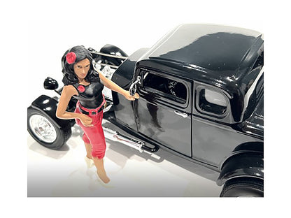 "Pin-Up Girls" Carroll Figure for 1/24 Scale Models by American Diorama <h2>"Pin-Up Diorama</h2> <p>High-quality diecast model car perfect collectors and enthusiasts. Features detailed interior exteri