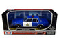 1986 Dodge Diplomat "Royal Canadian Mounted Police" Metallic Blue and White 1/24 Diecast Model Car by Motormax