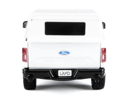 2019 Ford F-150 Lariat Crew Cab Pickup Truck "Los Angeles Police Department Bomb Squad" White "Law Enforcement and Public Service" Series 1/27 Diecast Model Car by Motormax