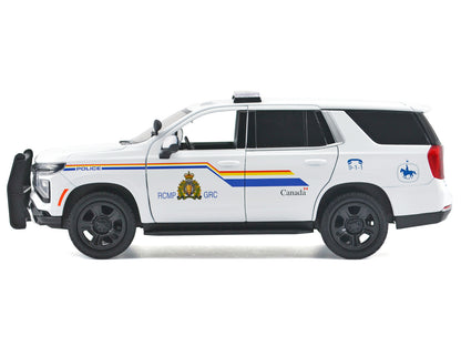 2025 Chevrolet Tahoe PPV with Light Bar "RCMP Royal Canadian Mounted Police" White "Law Enforcement and Public Service" Series 1/24 Diecast Model Car by Motormax <h2>2025 Motormax</h2> <p>High-quality