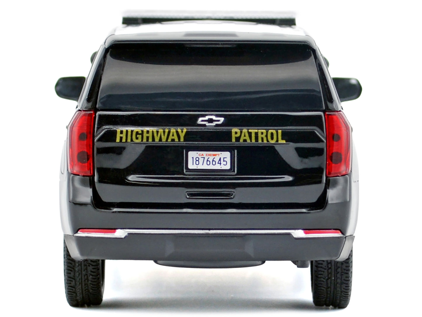2025 Chevrolet Tahoe Police Pursuit Vehicle "California Highway Patrol" Black and White "Law Enforcement Public Service" Series 1/24 Diecast Model Car by Motormax <h2>2025 Motormax</h2> <p>High-qualit