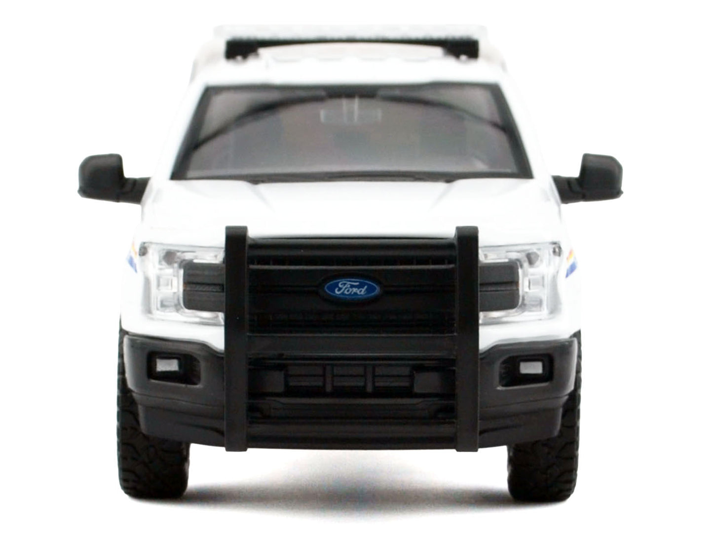 2019 Ford F-150 Lariat Crew Cab Pickup Truck with Camper Box "Royal Canadian Mounted Police" White "Law Enforcement and Public Service" Series 1/27 T&y Diecast Model Car by Motormax
