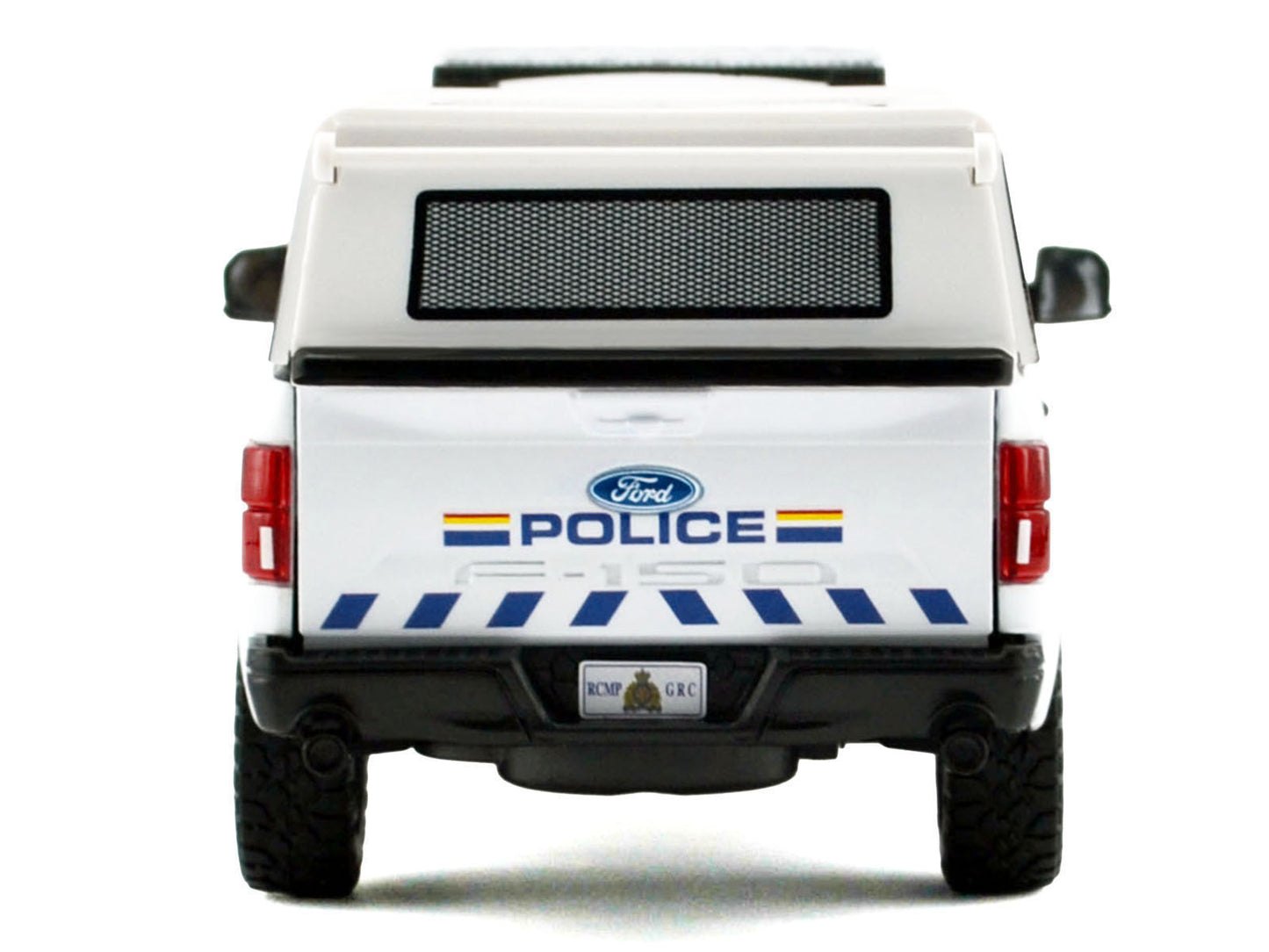 2019 Ford F-150 Lariat Crew Cab Pickup Truck with Camper Box "Royal Canadian Mounted Police" White "Law Enforcement and Public Service" Series 1/27 T&y Diecast Model Car by Motormax