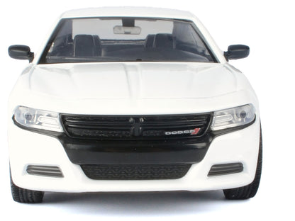 2023 Dodge Charger Pursuit Police Car White "Custom Builder's Kit - Law Enforcement and Public Service" Series 1/24 Diecast Model by Motormax <h2>2023 Motormax</h2> <p>High-quality perfect for collect