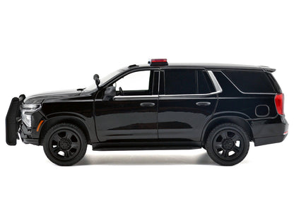 2025 Chevrolet Tahoe PPV Black "Custom Builder's Kit - Law Enforcement and Public Service" Series 1/24 Diecast Model Car by Motormax <h2>2025 Motormax</h2> <p>High-quality perfect for collectors enthu