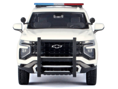 2025 Chevrolet Tahoe PPV White "Custom Builder's Kit - Law Enforcement and Public Service" Series 1/24 Diecast Model Car by Motormax <h2>2025 Motormax</h2> <p>High-quality perfect for collectors enthu